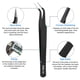 thumbnail image 4 of Kit de 10 pinzas de acero inoxidable ESD UUBAAR, 4 of 7