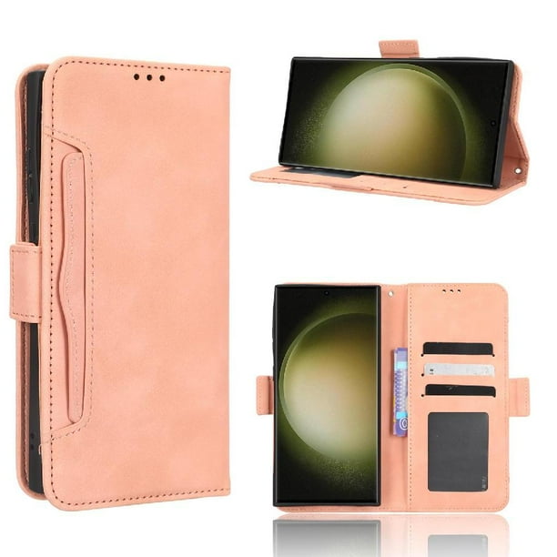 Funda Tipo Billetera FOXDOCK para Samsung Galaxy S22 Ultra 5G – Tapa Flip con Tarjetero