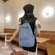 thumbnail image 2 of Women Schoolbag Waterproof Large Capacity School Backpack Smooth Zipper Solid Color Teens Girl Casual Daypack Bag Student Supply, 2 of 3