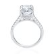 thumbnail image 4 of Anillo de Compromiso de Plata Esterlina 925 de 6 Quilates Corte Ovalado CZ Diamante Simulado Anillos Alianzas de Boda para Mujer Aniversario Promesa Anillo Nupcial, 4 of 6