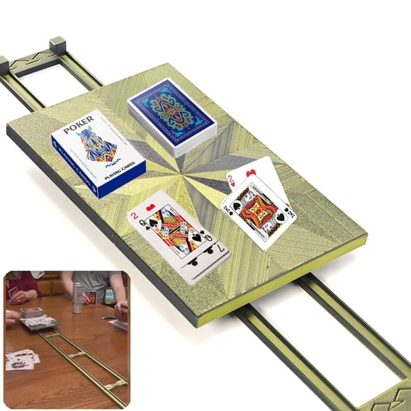 Deslizador de cartas multicolor Game Glider ZQDRPLUS con rieles de 20 cm