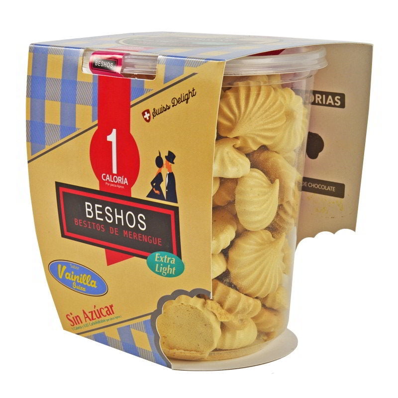 Merengues De Vainilla Sin Azúcar 40 g Beshos