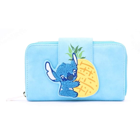 Monedero Loungefly x Lilo and Stitch Pineapple Stitch azul