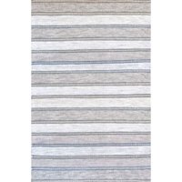 Bazhars - Alfombra 160X230 Cm Am Natural Dhurrie 780