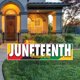 thumbnail image 4 of Letrero de jardín de plástico corrugado jumbo Juneteenth USA Beistle, 4 of 6