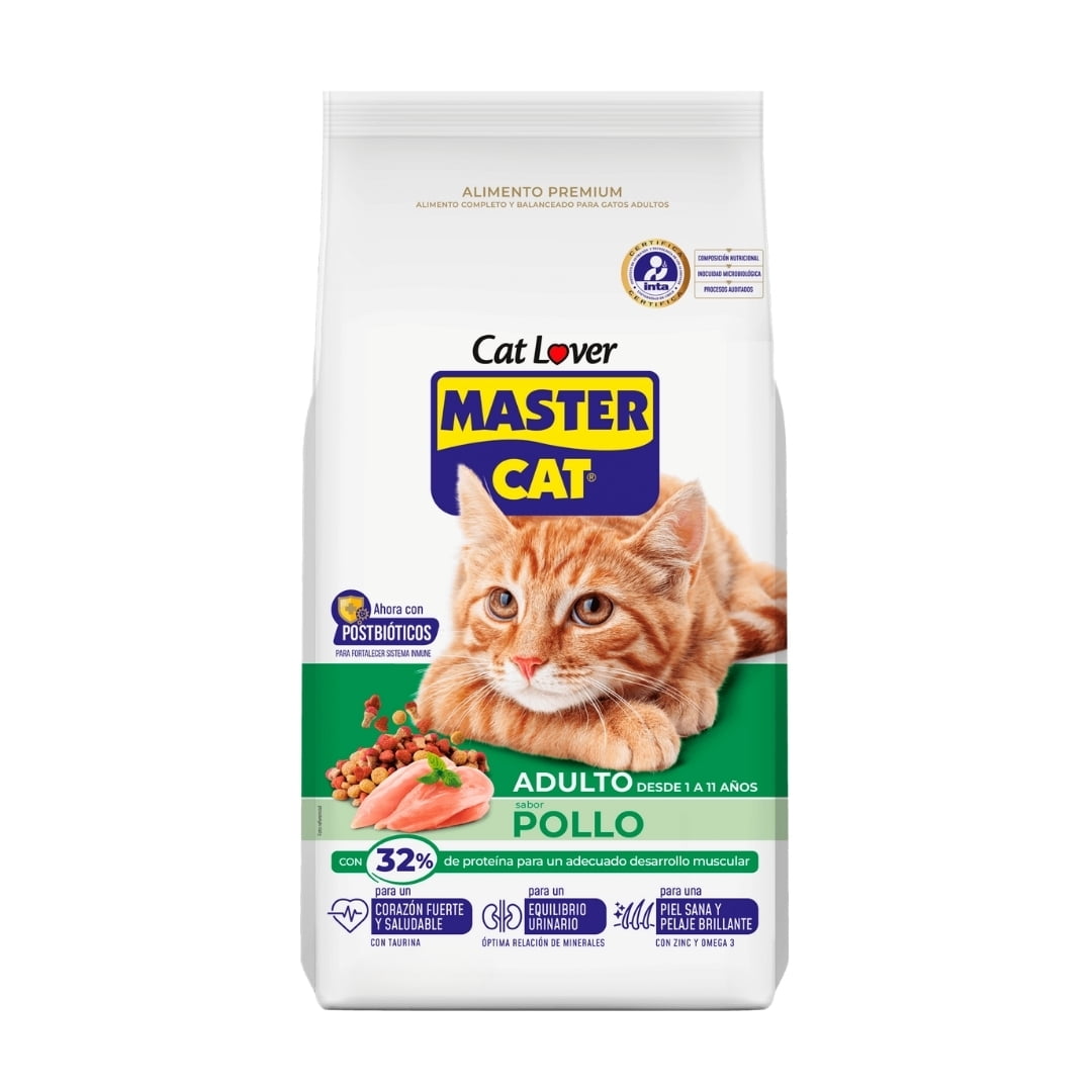 Master Cat Para Gatos Adultos Pollo 20 Kg.