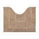thumbnail image 1 of Xiao Hua Tapete de Baño Antideslizante en Forma de U para Piso de Inodoro, coral Caqui, Esponjoso y Suave, Lavable a Máquina, Fuerte Absorción de Agua 20 inches x 16 inches, 1 Pieza, 1 of 4