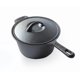 thumbnail image 5 of Olla Salsero Kanka 1.2 L Hierro Fundido Cast Iron Negro, 5 of 6
