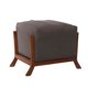 thumbnail image 1 of Pouf Marsella Lino Gris Oscuro, 1 of 3