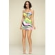 thumbnail image 1 of Vestido Multicolor con Corte Frontal L, 1 of 5