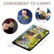thumbnail image 4 of Annie y Carola Porta Pasaporte y Cartera de Viaje Premium de Cuero PU, Funda de Pasaporte Bloqueo RFID con Ranuras para Tarjetas de Crédito, Estuche para Libro de Pasaporte para Familia 10cm × 15cm, 4 of 6