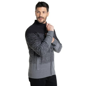 Kotting - Sweater Full Zipper Gris Oscuro 2Xl