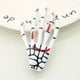 thumbnail image 1 of Punk Style Skeleton Claw Hair Clip for Women - Perfect for Halloween and Gothic Style Hair Accessories, 1 of 5