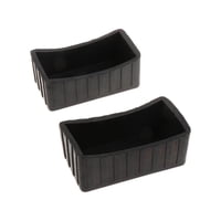 Ioensy - 2 Uds Cubierta Final Gimnasio Equipo De Fitness Tapa De Tubo Para Sala De Estar Dormitorio Hogar Tipo E