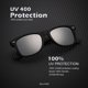 thumbnail image 4 of Gafas de sol KALIYADI polarizadas con acabado mate y bloqueo UV (paquete de 3), 4 of 7