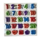 thumbnail image 3 of Tablero de Rompecabezas Del Alfabeto de Madera Montessori, Tablero Resistente para Las Primeras Letras, Desarrollos Fáciles, Juguetes, Material Didáct Números españoles, 3 of 5