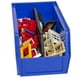 thumbnail image 3 of Contenedores de almacenamiento Akro-Mils 30230 AkroBins de plástico, paquete de 12 unidades, azules, 3 of 9