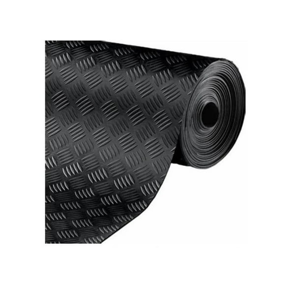 Piso R Pvc Clips 1,2 Mms X 2 Mts X 1 Mt Lineal Negro R.