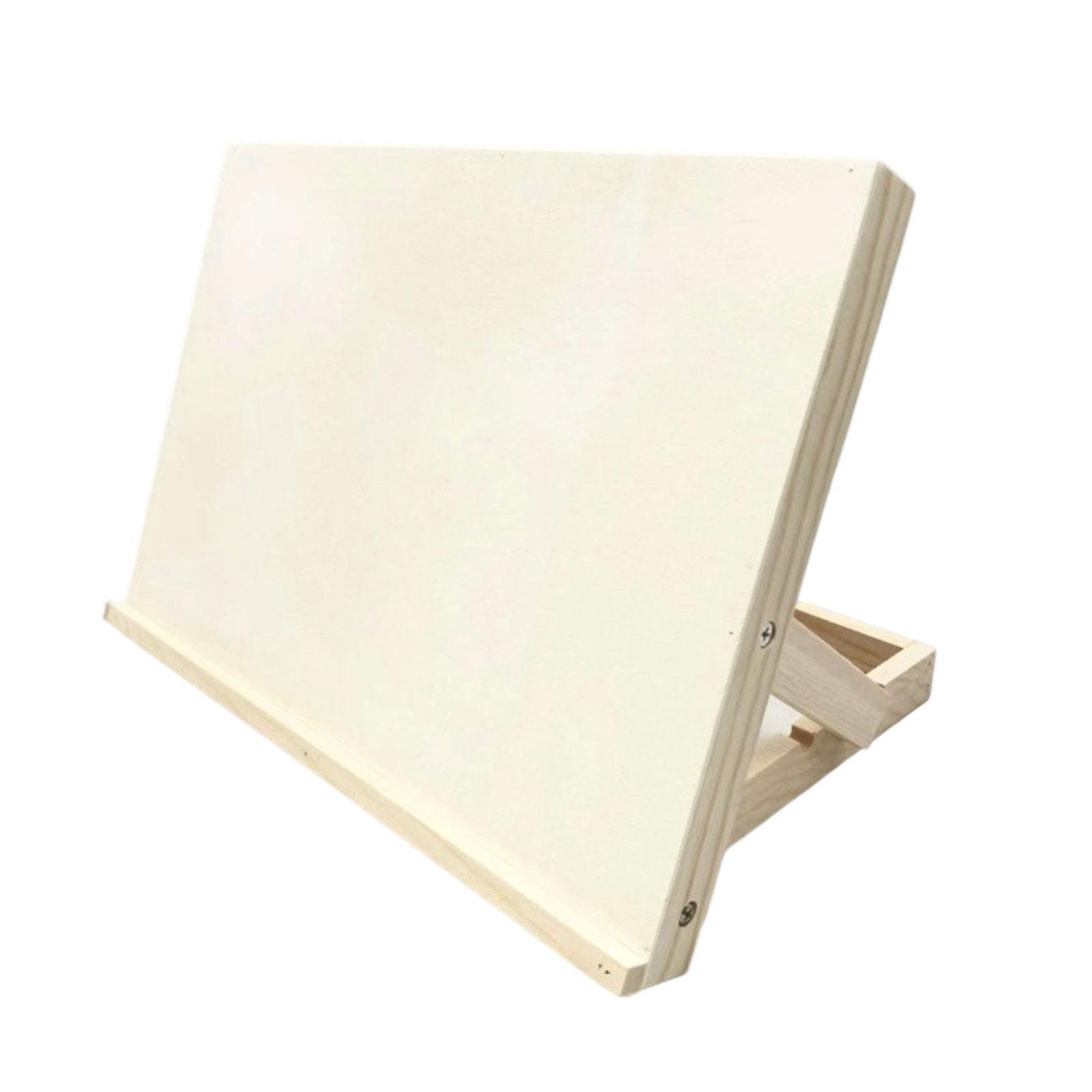 Magideal - Caballete De Mesa Para Dibujo, Soporte Para Libros De Escritorio, Tablero De Dibujo Con Ángulo Ajustable, Tablero De Dibujo Para Pintores, Redacción