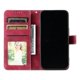 thumbnail image 4 of Funda Cartera para iPhone 14 Pro Tapa con Ranuras, Soporte y Correa Rojo, 4 of 5