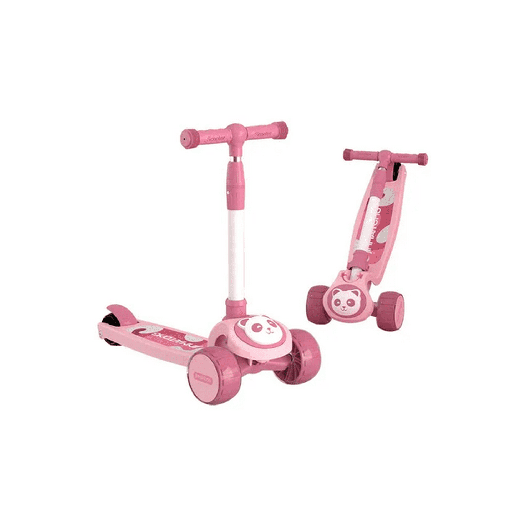 Genérico - Scooter Infantil Premium, Rueda Luces, Color Rosado