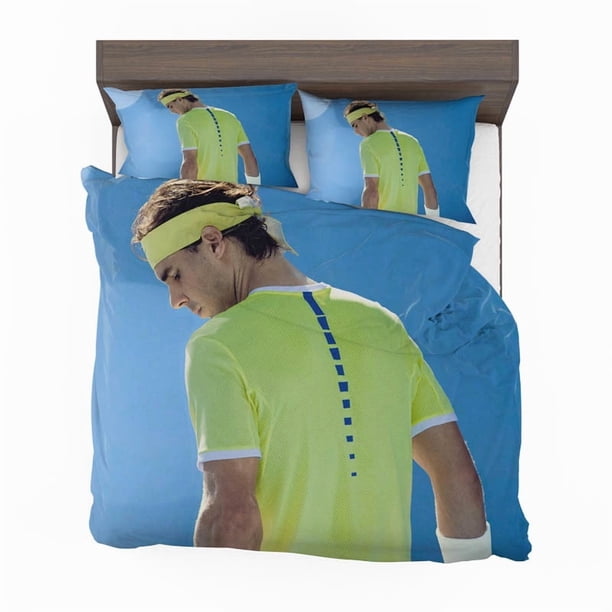 Rafael Nadal Wimbledon Tennis Quilt Duvet Cover Set Bedspread Home Textiles Kids3-Piece Bedding Set