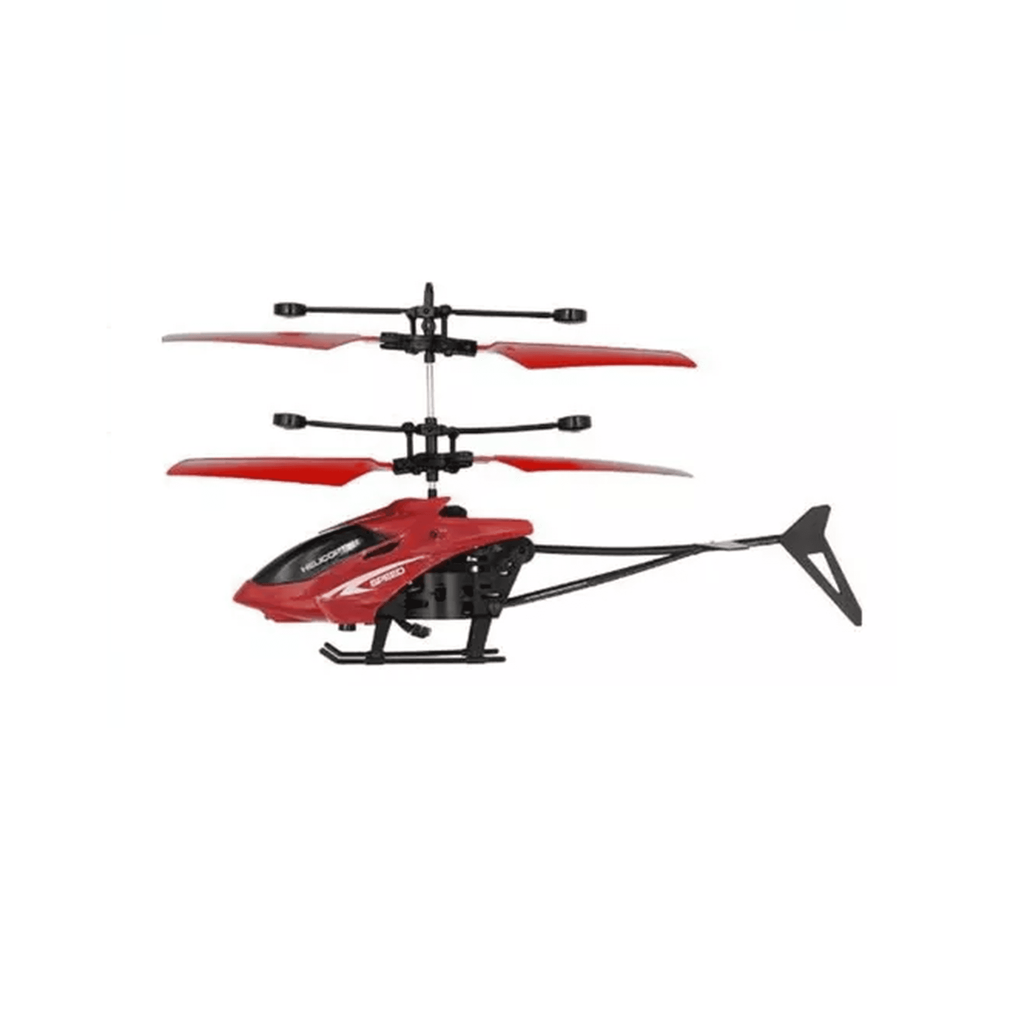 Genérico - Helicóptero Volador Mini Dron Control Remoto Rojo