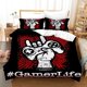 thumbnail image 1 of v1233 Bed Sheets Fashion Gamepad Bedding Set Kids Game Comforter Quilt Adult Gift Duvet Cover Bedroom Duvet Covers Single Queen King Size 3-Piece Bedding Set (1 Duvet Cover + 2 Pillow Shams) Bed Sheet, 1 of 5