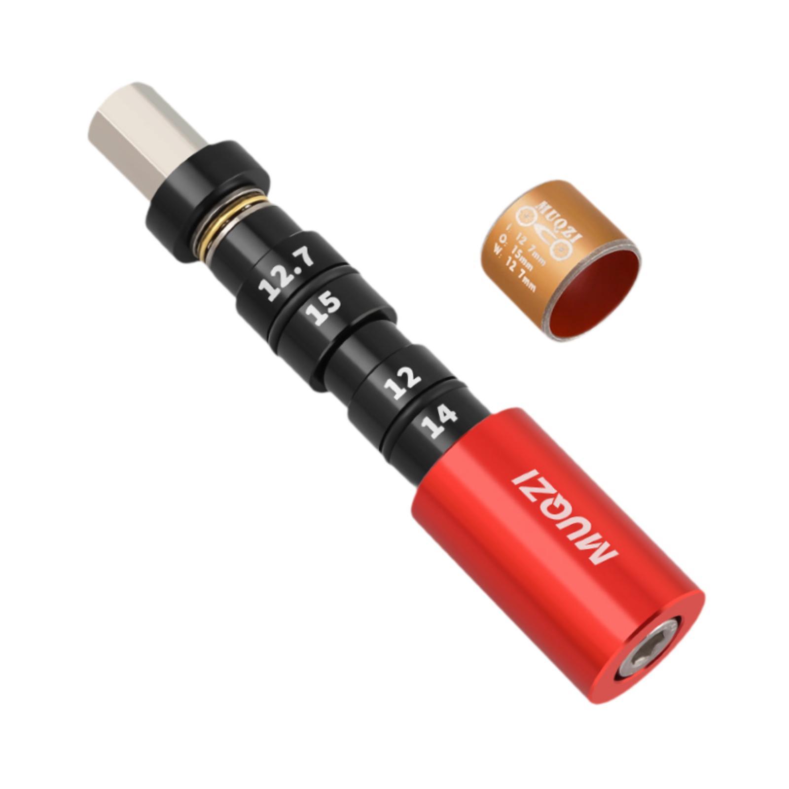 Magideal - Herramienta De Extracción E Instalación De Bujes De Ojal De Amortiguador Trasero, Herramienta De Extracción E Instalación, Kit De Desmontaje, Kit De R Rojo