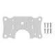thumbnail image 1 of Pack 2 Placas Reparacion Bisagra Mueble Tornillo 90x50mm, 1 of 3