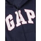 thumbnail image 2 of Sudadera con Capucha y Cierre Completo con Logo para Niñas GAP, Color Navy, Talla XS, 2 of 2