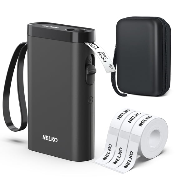 Etiquetadora Nelko P21 inalámbrica Bluetooth con 3 cintas