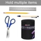 thumbnail image 5 of Ojos de Wakanda-theme Cylinder Pen Holder Pencil Organizer with Flannel Lining PVC Leather Material Cardboard Base for study work 10*8CM, 5 of 6
