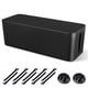 thumbnail image 1 of Caja organizadora de cables Chouky, grande, negra, 1 of 7