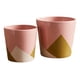 thumbnail image 1 of Set 2 Macetas Modernas Geométricas Suculentas Cactus ALJ, 1 of 3