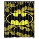 thumbnail image 1 of Cortina de ducha de superhéroe de Los Vengadores Batman, juego de cortina de baño con ganchos, tamaño 60 x 72 pulgadas, 1 of 3