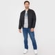 thumbnail image 4 of Chaqueta Hombre Bomber Quilt Negro Corona, 4 of 5