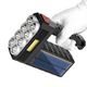 thumbnail image 3 of Linterna De Mano Portátil 8 Led Recargable Solar Usb Camping Color De La Linterna Negro Color De La Luz Blanco, 3 of 3
