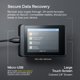 thumbnail image 3 of Monedero de hardware de criptoactivos SecuX W10 para Bitcoin y más, 3 of 7