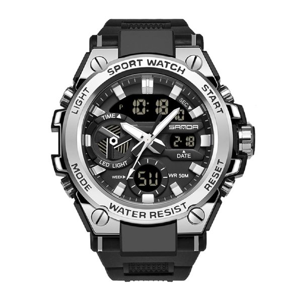 Reloj KXAITO 3311 para hombre, deportivo, exterior, impermeable, militar