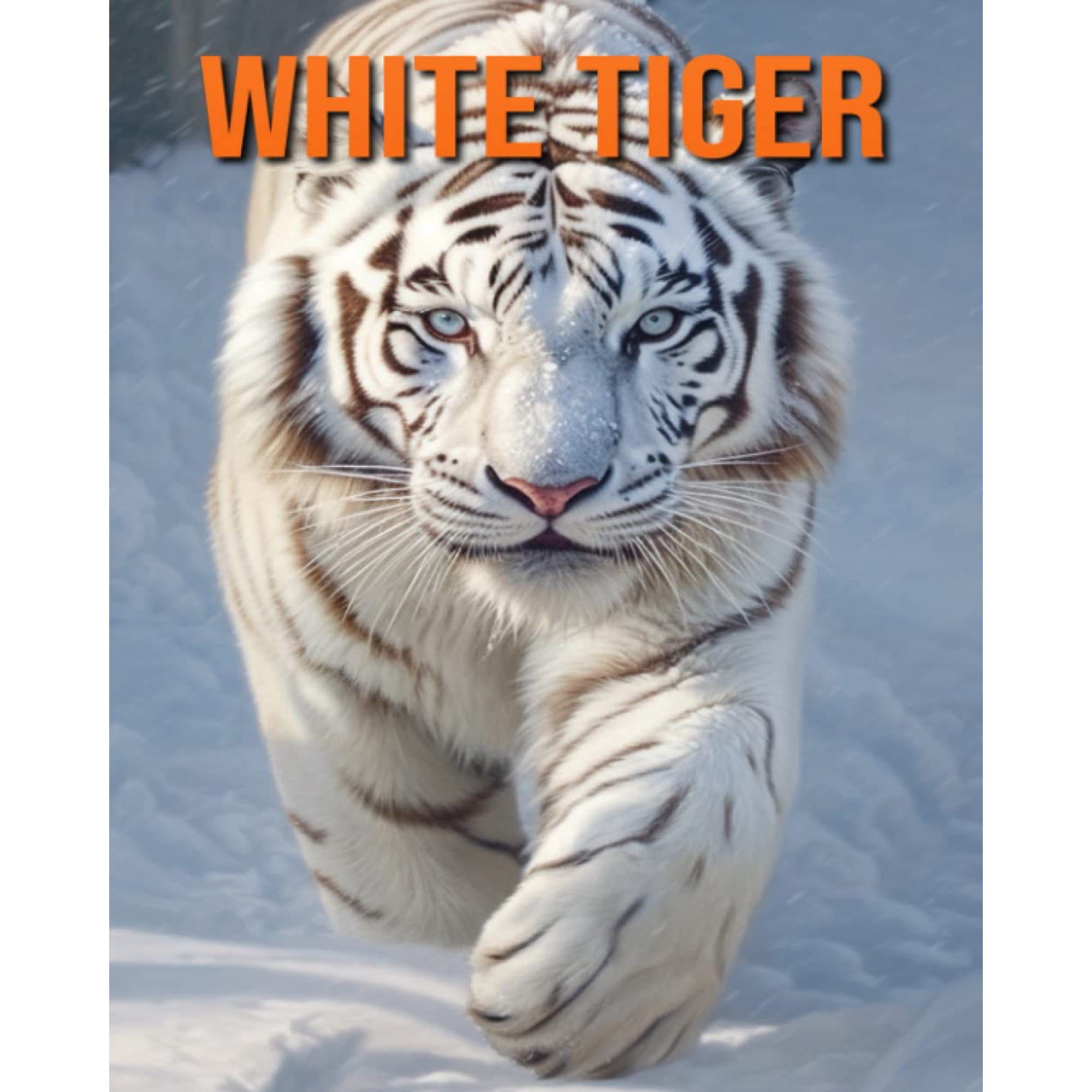 Libro Majosta: Datos Curiosos Del Tigre Blanco Para Niños Con Fotos