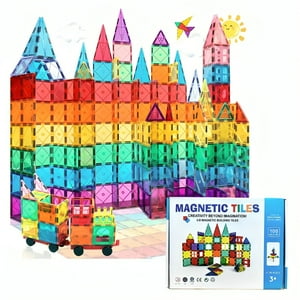Genérico - Juego De Bloques De Construcción Magnéticos 3D