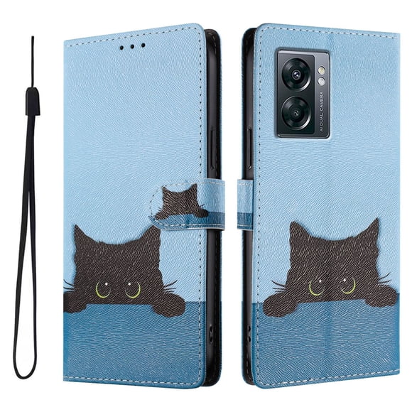 FOXDOCK Funda Tipo Cartera para OnePlus Nord N300 con Soporte y Correa – Diseño de Patrones Lindos