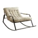 thumbnail image 2 of Mecedora Cómoda Sillón De Patio Para Balcón, Patio, Dormitorio, Color Beige, 2 of 4