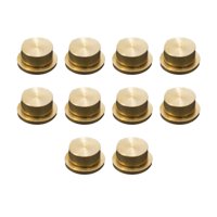 Bothyi - Minicojinete De Aceite De 10 Uds., Base De Cobre, Pieza Metalúrgica De Alta Precisión