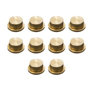 Bothyi - Minicojinete De Aceite De 10 Uds., Base De Cobre, Pieza Metalúrgica De Alta Precisión