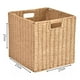 thumbnail image 4 of Mueble Organizador Pasco Negro | Con Canastos de Mimbre negro, 4 of 4