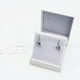 thumbnail image 2 of Aros Punto de Luz Plata Italiana 925 y Cristal Genuino Paradise Shine, 2 of 4