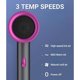 thumbnail image 3 of Secador De Pelo, Tecnología De Iones De Luz Azul, Temperatura Constante Inteligente, Control De Temperatura Del Viento De Tres Marchas, 2000w De Potencia Fuerte, Ahorro De Tiempo, Viento Fuerte Seco, 3 of 6