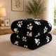thumbnail image 3 of Cubrecama de Invierno Plush con Chiporro 2 Plazas Color Negro Patitas  RS1003, 3 of 3